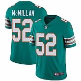 Nike Men & Women & Youth Dolphins 52 Raekwon McMillan Aqua Throwback NFL Vapor Untouchable Limited Jersey,baseball caps,new era cap wholesale,wholesale hats